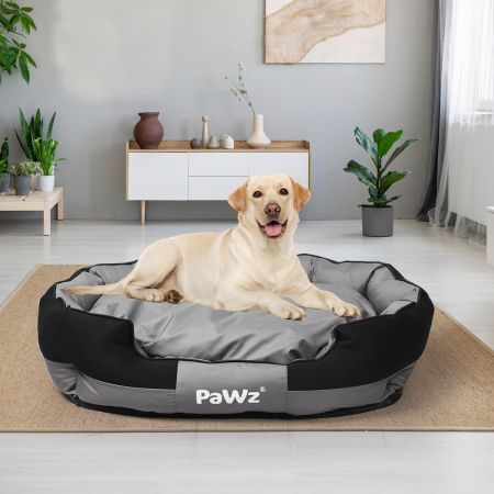 PaWz Waterproof Pet Dog Calming Bed Memory Foam Orthopaedic Removable Washable L