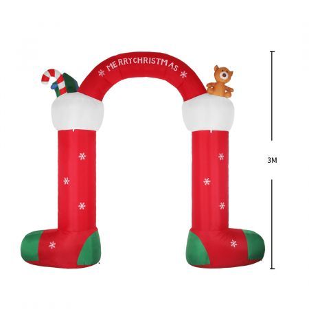 Christmas Inflatable Decor Stocking