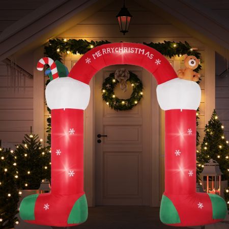 Christmas Inflatable Decor Stocking