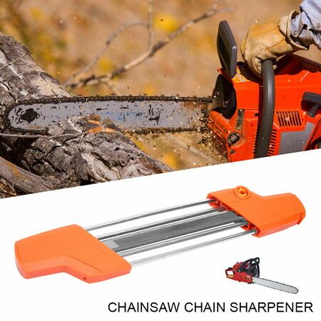 Fit Stihl 2 IN 1 Easy File Chainsaw Chain Sharpener Chainsaw Whetstone  File diameter 4.8mm