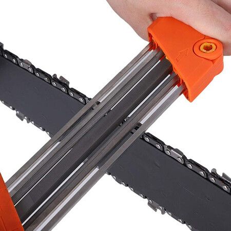 Fit Stihl 2 IN 1 Easy File Chainsaw Chain Sharpener Chainsaw Whetstone  File diameter 4.8mm