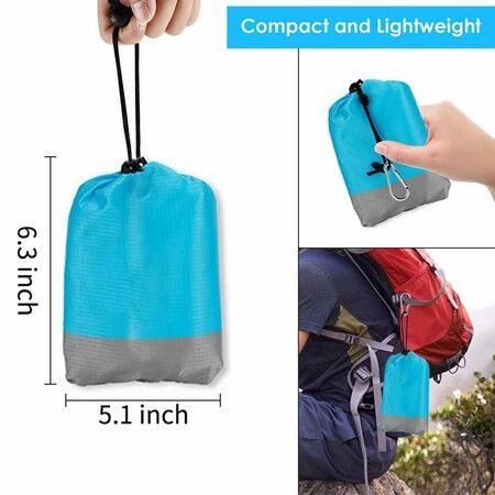 Picnic Blanket, Beach Blanket Towel, Waterproof Sand Repellente , Fast Trope and Compact Camping Blanket for Traveling, Camping, Hiking (200*140cm)