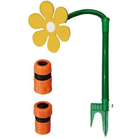 Funny Garden Crazy Flower Sprinkler Dancing Sun Flower Yard Sprinklers For Water Play