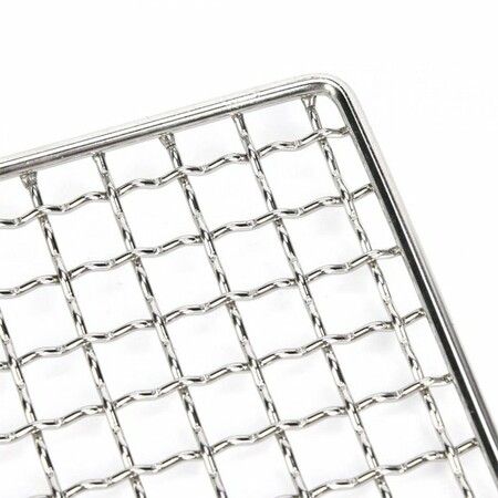 Outdoor Camping Stainless Steel Barbecue Wire Mesh BBQ Grill Mat Cooking Grid