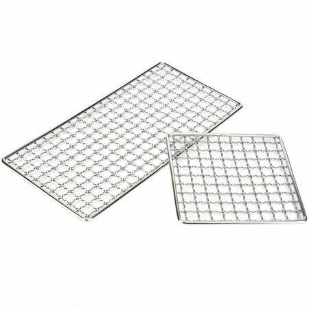 Outdoor Camping Stainless Steel Barbecue Wire Mesh BBQ Grill Mat Cooking Grid