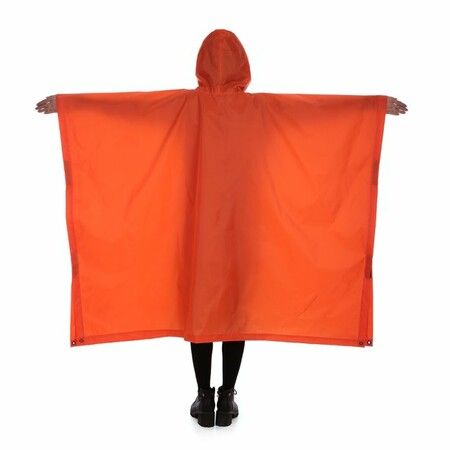 Multifunctional Raincoat with Hood Portable Hiking Cycling Poncho Outdoor Camping Tent Mat