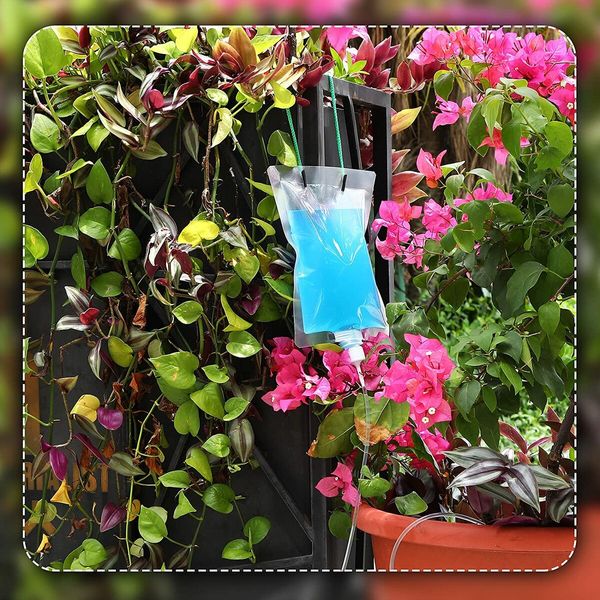 1L Plant Drip Irrigation Bag Automatic Irrigation Device for Potted Plant Watering