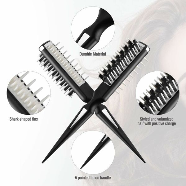 Hair Style Comb, Portable Hair Styling Comb, Hair Shark Comb Instant for Hairdressing Women Men