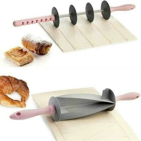 Adjustable Blade Roller Pins for Bread, Pizza and Spaghetti