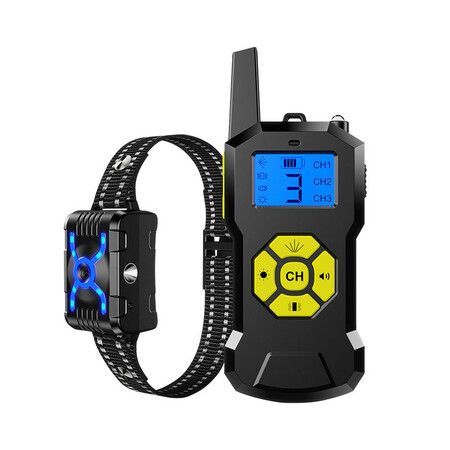 Remote Control Spray Dog Trainer Bark Stopper Safety Waterproof Shock No Shock Dog Training Collar