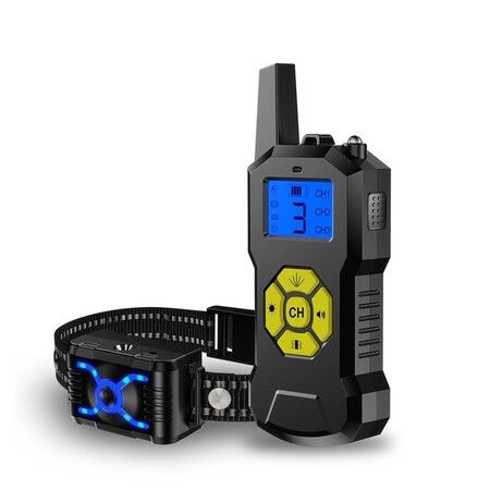 Remote Control Spray Dog Trainer Bark Stopper Safety Waterproof Shock No Shock Dog Training Collar