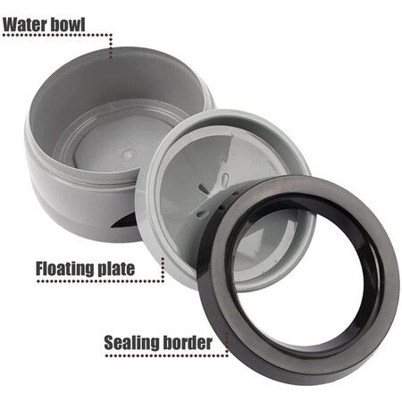 Dog Water Bowl, Anti-Splash Water Feeder Dispenser Vehicle Carried Travel Water Bowl for Pets