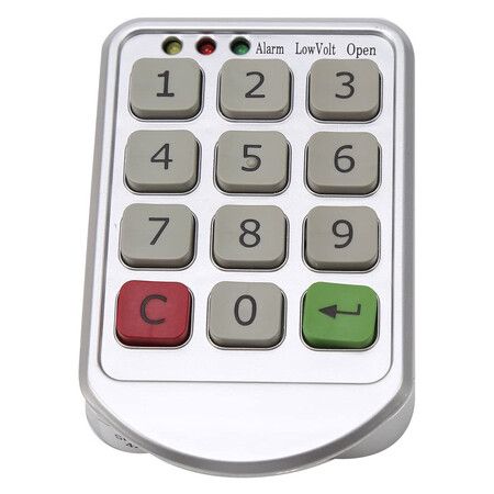 Electronic Cabinet Lock Set, Intelligent Digit Keypad Password Locks for wooden Cabinet, Drawer