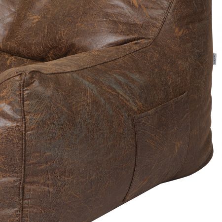 Marlow Bean Bag Chair Cover PU Indoor Home Game Lounger Seat Lazy Sofa Large