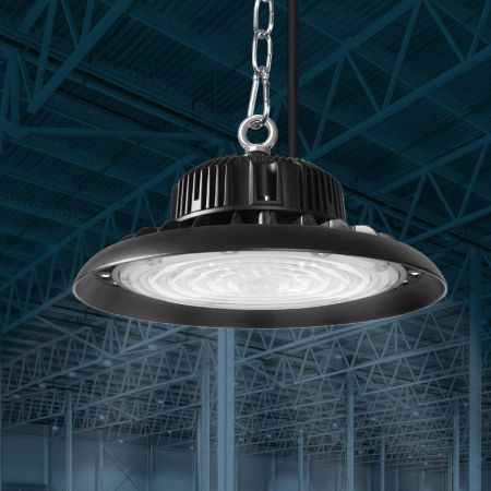 EMITTO UFO LED High Bay Lights 100W Warehouse Industrial Shed Factory Light Lamp