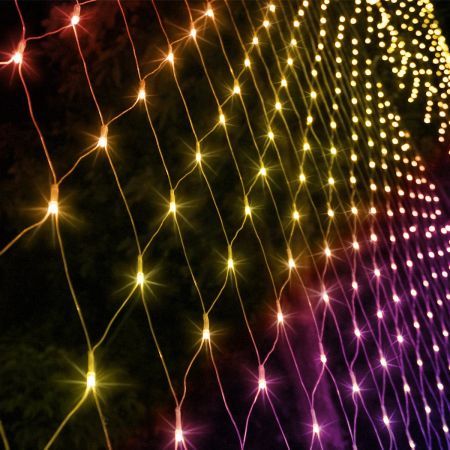 EMITTO 300LED Christmas Net Lights Mesh String Fairy Light Party Wedding