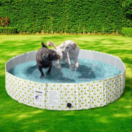 PaWz 160cm Portable Pet Swimming Pool Kids Dog Washing Bathtub Outdoor Foldable