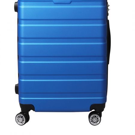 3PC Luggage sets Suitcase Blue