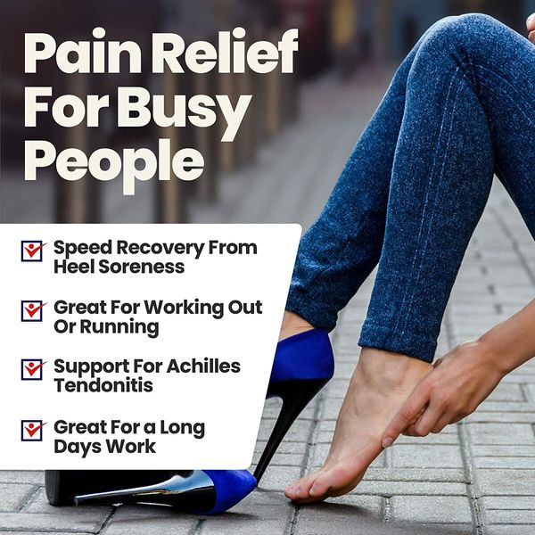 Gel Heel Cups Plantar Fasciitis Inserts,6 Pack,Silicone Heel Cup Pads for Bone Spurs Pain Relief Protectors of Your Sore or Bruised Feet Best Insole Gels Treatment (Small)