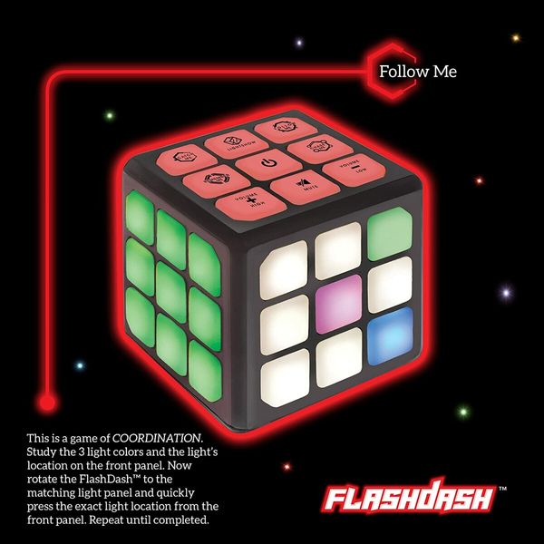 Flashing Cube Electronic Memory and Brain Game or Kids Ages 6-12 Years Old