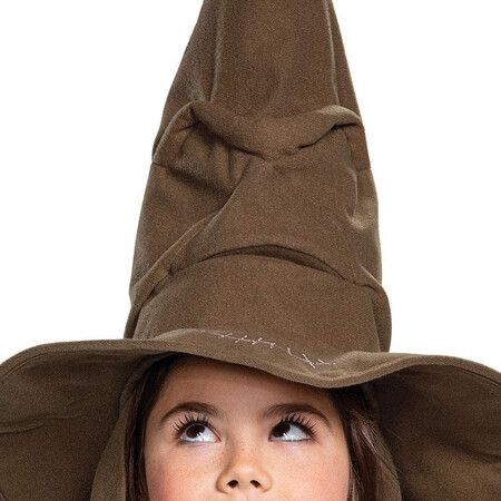 Harry Potter Sorting Hat, Costume Accessory for Kids, Childrens Size Brown