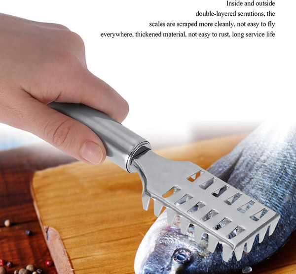 Fish Scale Scraping, Manual Kitchen Utensils Fish Scale Remover