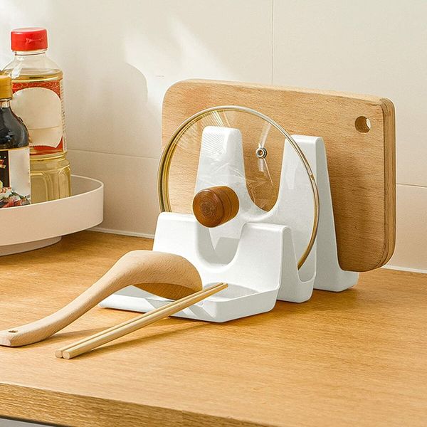 Sponge Holder for Kitchen Sink Kitchen Pot Cover Rack