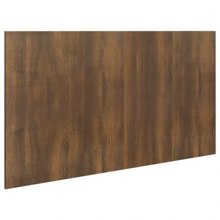 Bed Headboard Brown Oak 160x1.5x80 cm Engineered Wood