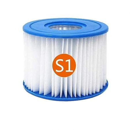 Type S1 Spa Filter Cartridge, Compatible with All for Intex PureSpa Models (4 Pcs)