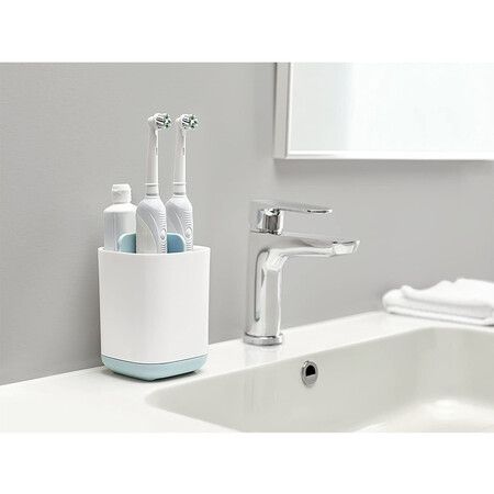 EasyStore Toothbrush Holder Bathroom Storage Organizer