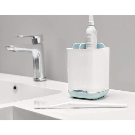 EasyStore Toothbrush Holder Bathroom Storage Organizer