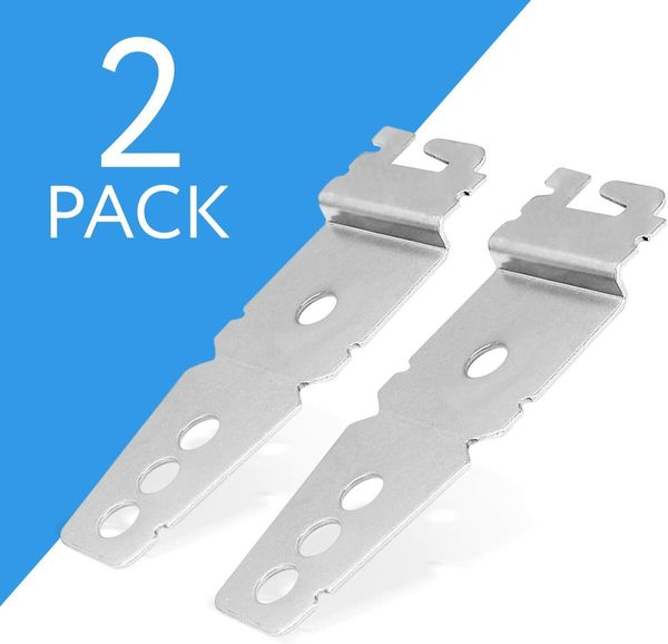 2Pack Undercounter Dishwasher Bracket Replacement - Whirlpool - Compatible - Compare to 8269145/WP8269145 - Replacement Dishwasher Upper Mounting Bracket