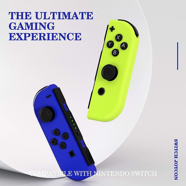 Joy-con Controller Compatible with Switch,Wireless Replacement for Switch,Support Wake-up/Motion Control