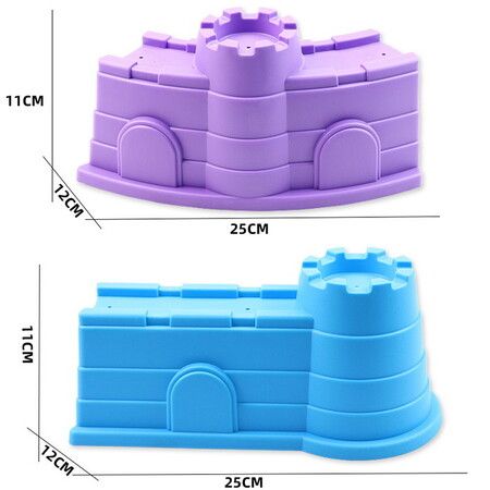 5pcs Beach Sand Toys for Kids Collapsible Sand Buckets Toddler Sandbox Toys Foldable Bucket and Shovel Col RANDOM SEND