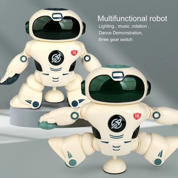 Space Robot Attractive High Imitation Eco-friendly Singing Music Elecronic Robot Toy for Kids