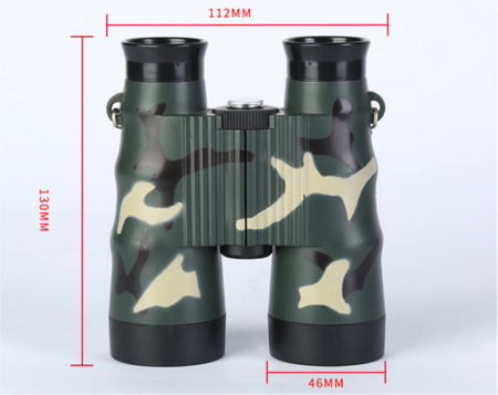 6X36 Folding Binoculars Children's Kids Toy Christmas Gift Outdoor Camping Tool Travel Bird Watching Zoom Field Glasses