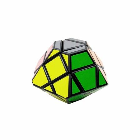 Flying Saucer Speed Cube UFO Magic Cube Twisty Skewb Puzzle Cube Toys for Kids and Adults Black