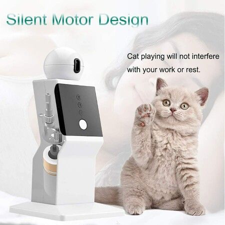 Cat Laser Toy Automatic Random Interactive Laser  for Indoor Kittens Dogs Cat Red Dot Exercising Toy