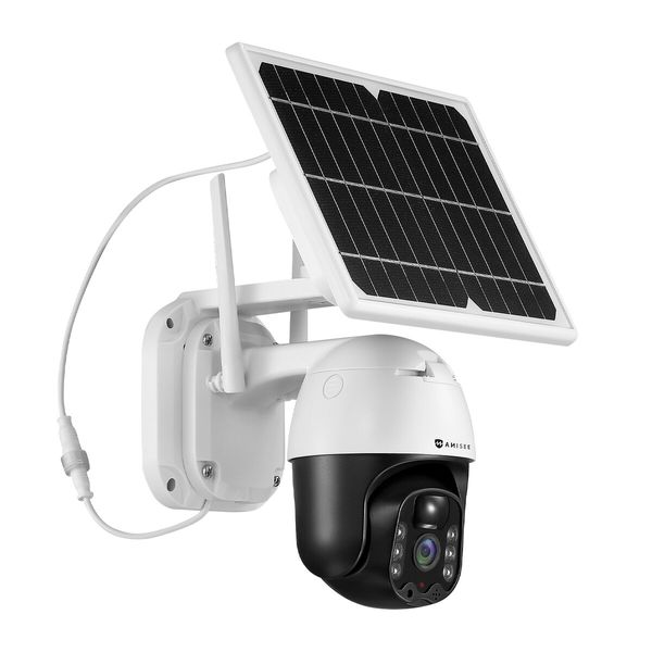 Solar Security Camera Home Wireless Spy CCTV Surveillance System 4G Indoor Outdoor with Battery Remote Control x 2