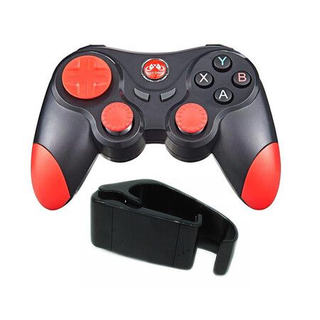 Wireless Dual-Vibration Gaming Controller (Black)