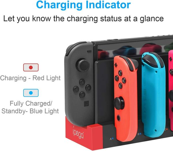 Charger for Switch and Switch OLED Joy Cons Controllers