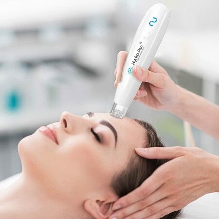 Microneedling Pen Automatic Serum HydraPen Skin Care Tool for Home Personal Use 10 Cartridges