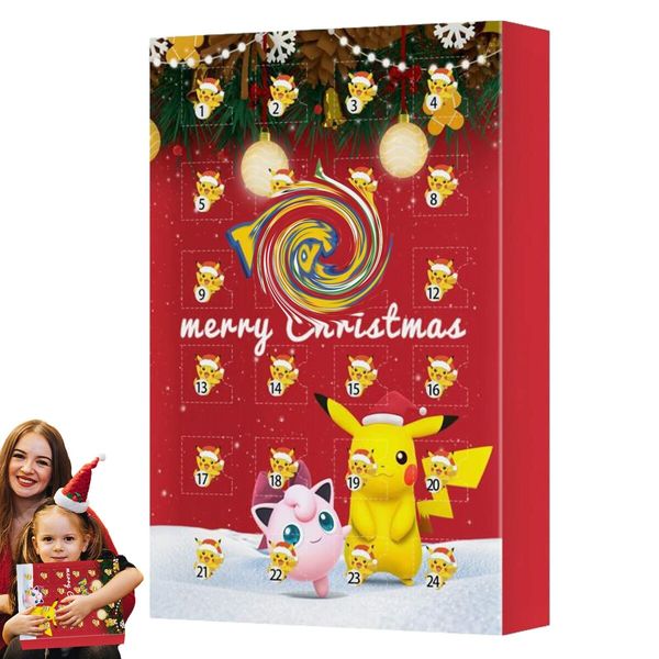 Advent Calendar 2022, 24 Pack/Box Toys 24 Days Countdown Christmas Gifts for Kids And  Christmas Hoilday Season, Red