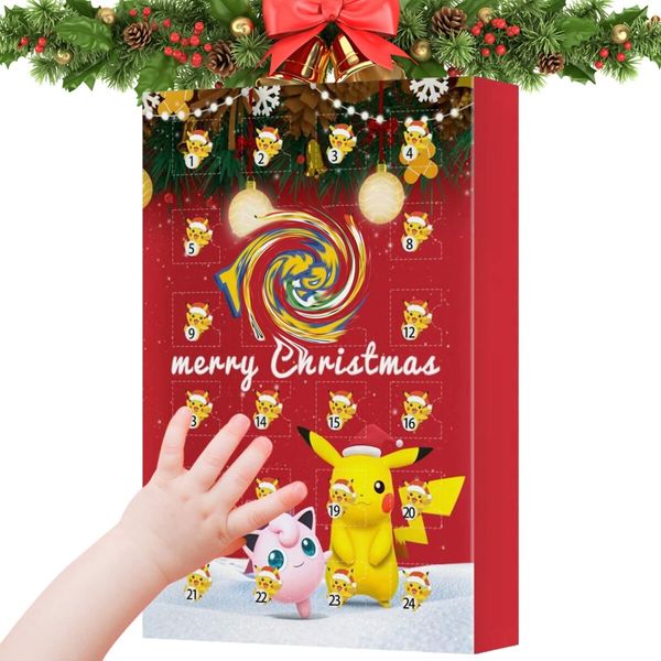 Advent Calendar 2022, 24 Pack/Box Toys 24 Days Countdown Christmas Gifts for Kids And  Christmas Hoilday Season, Red