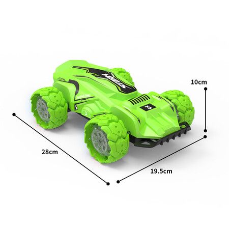 2.4 GHz Remote Control Stunt Drift Car 360°Flips All-round Driving RC Cars Toy for Boys Girls Age 14+ (Red)