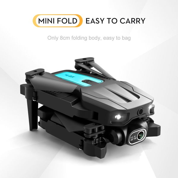 4K Drones with Camera Obstacle Avoidance Optical Flow Positioning Foldable Quadcopter Toys Rc Helicopter Gifts