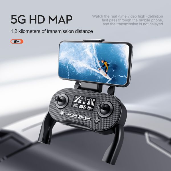 6K GPS Drone Dual HD Camera Laser Obstacle Avoidance Aerial Photography Brushless Motor Foldable Quadcopter