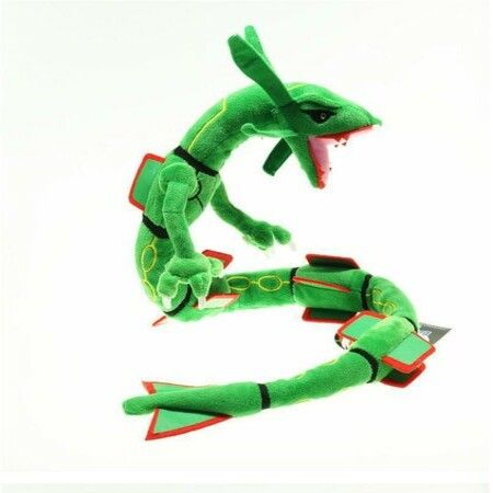 Cosplay Pikachu Peluche Doll Pokemon Plush Toy Rayquaza Green 80cm