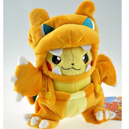 Cosplay Pikachu Peluche Doll Pokemon Plush Toy Charizad 20cm