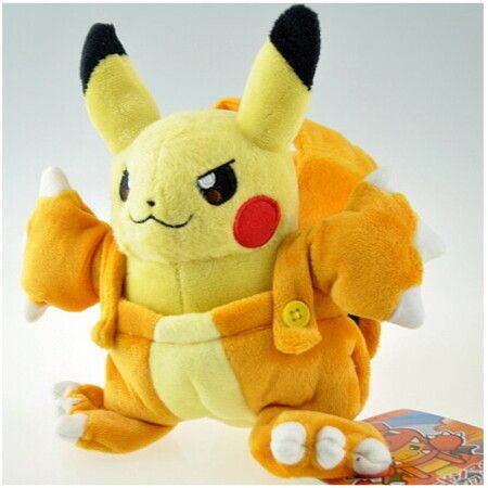 Cosplay Pikachu Peluche Doll Pokemon Plush Toy Charizad 20cm